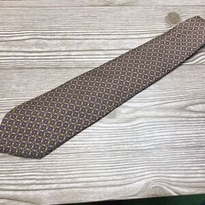 Vintage Tie Christian Dior Monsieur Mens Dress Necktie Elliptical Multicolor